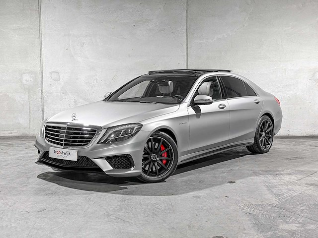 Mercedes-benz s63 amg 4matic lang 5.5 v8 585pk 2014 s-klasse, jg-345-h - afbeelding 12 van  72