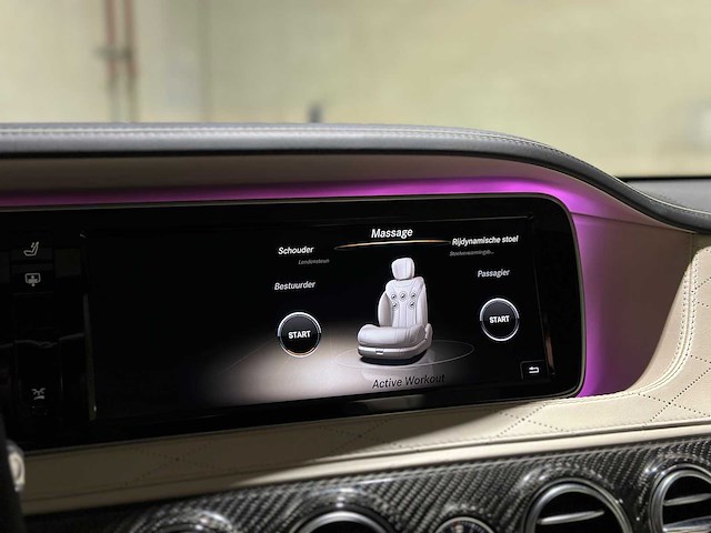 Mercedes-benz s63 amg 4matic lang 5.5 v8 585pk 2014 s-klasse, jg-345-h - afbeelding 30 van  72