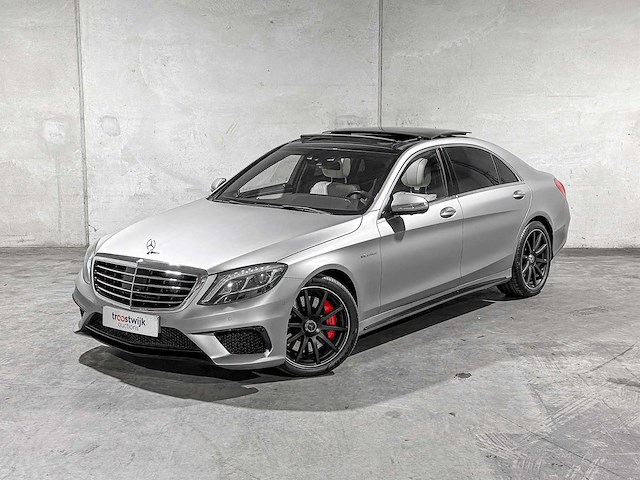 Mercedes-benz s63 amg 4matic lang 5.5 v8 585pk 2014 s-klasse, jg-345-h - afbeelding 23 van  72