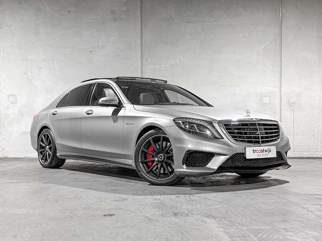 Mercedes-benz s63 amg 4matic lang 5.5 v8 585pk 2014 s-klasse, jg-345-h - afbeelding 67 van  72