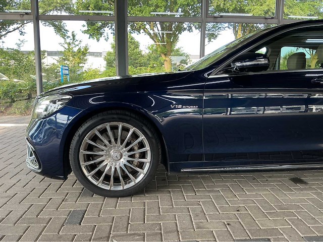 Mercedes benz s65 amg lang w222 facelift | 6.0 v12 biturbo | 2019 | 630 pk | manufaktur | btw auto - afbeelding 46 van  49