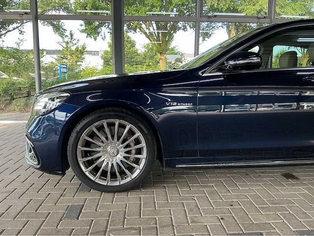 Mercedes benz s65 amg lang w222 facelift | 6.0 v12 biturbo | 2019 | 630 pk | manufaktur | btw auto - afbeelding 47 van  49