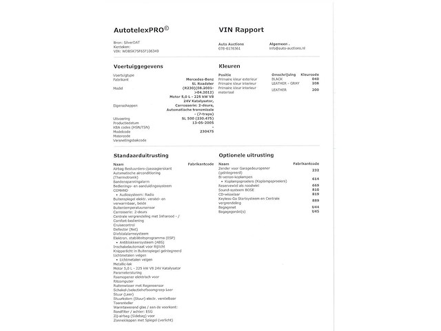 Mercedes-benz sl-klasse 500 306pk automaat 2005, p-886-zs - afbeelding 29 van  33