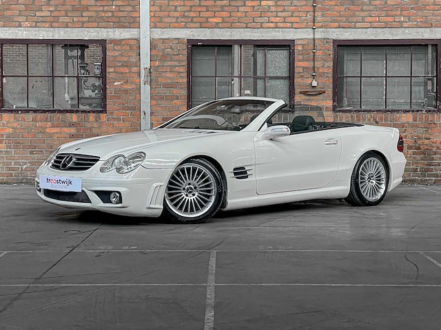 Mercedes-benz sl350 amg 3.7 v6 cabriolet -youngtimer- sl55 look - afbeelding 1 van  34