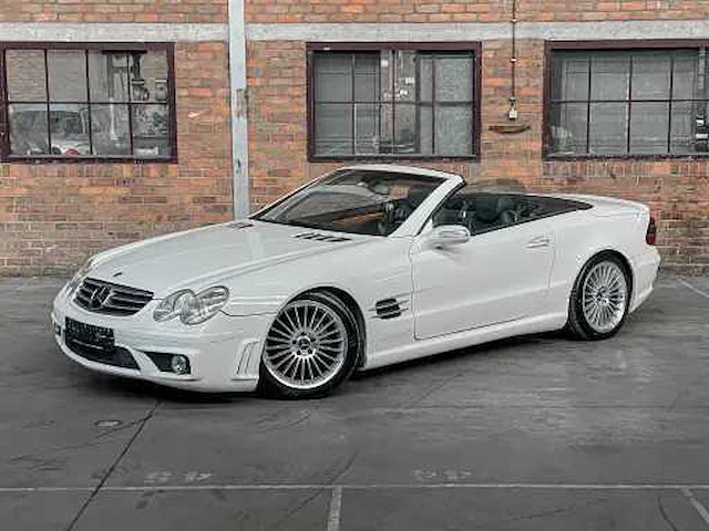 Mercedes-benz sl350 amg 3.7 v6 cabriolet -youngtimer- sl55 look - afbeelding 14 van  34