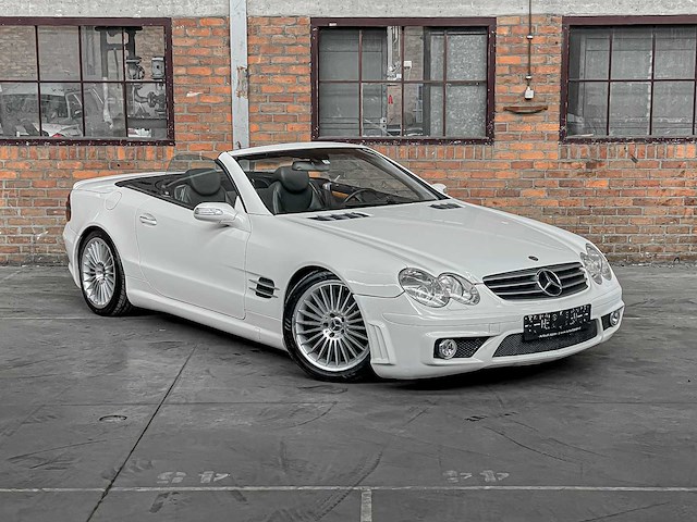 Mercedes-benz sl350 amg 3.7 v6 cabriolet -youngtimer- sl55 look - afbeelding 33 van  33