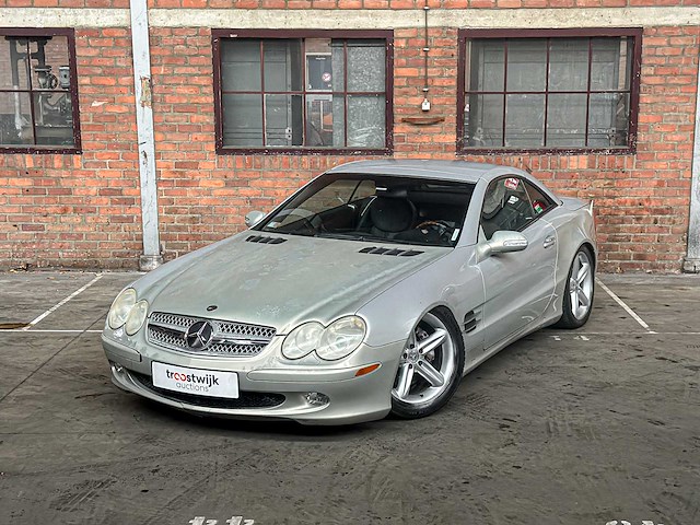 Mercedes-benz sl500 5.0 v8 306pk 2002 sl-klasse youngtimer - afbeelding 3 van  32