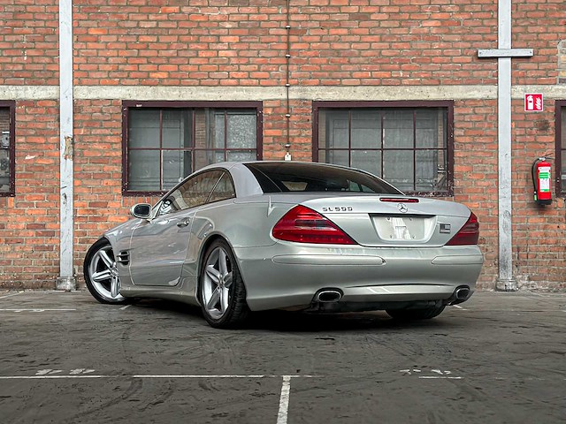 Mercedes-benz sl500 5.0 v8 306pk 2002 sl-klasse youngtimer - afbeelding 4 van  32