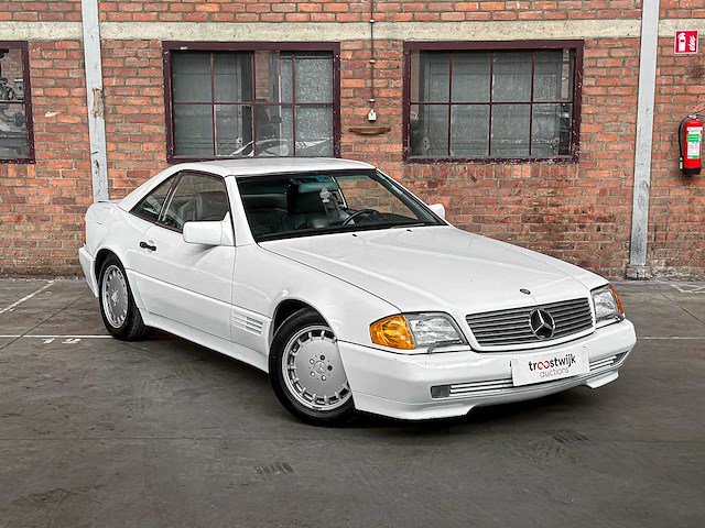 Mercedes-benz sl500 5.0 v8 320pk 1990 (hardtop) sl-klasse youngtimer - afbeelding 10 van  16