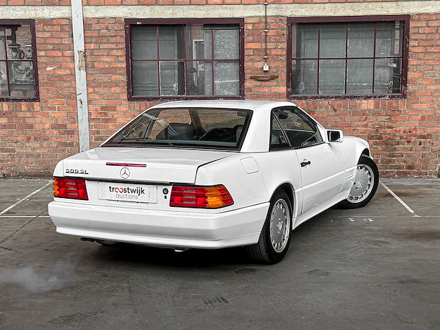 Mercedes-benz sl500 5.0 v8 320pk 1990 (hardtop) sl-klasse youngtimer - afbeelding 12 van  16