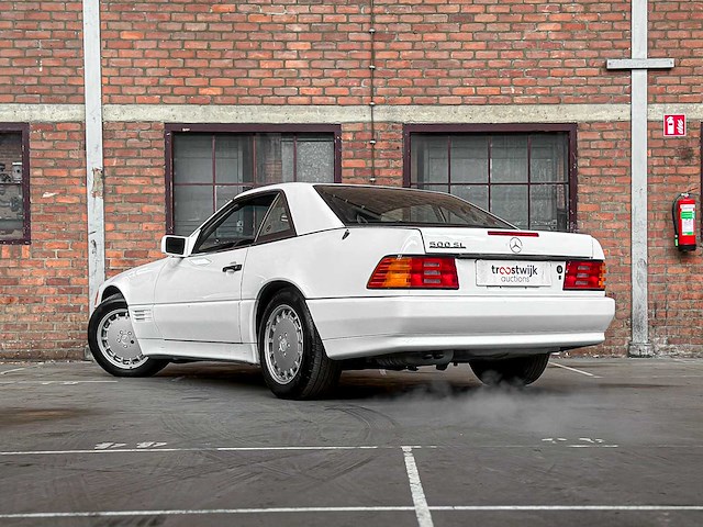 Mercedes-benz sl500 5.0 v8 320pk 1990 (hardtop) sl-klasse youngtimer - afbeelding 13 van  16