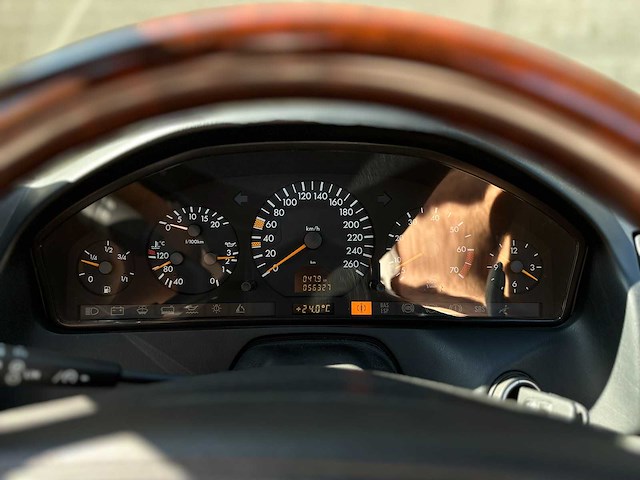 Mercedes-benz sl600 cabrio 6.0 v12 394pk 1998 sl-klasse (origineel-nl), td-bv-97 - afbeelding 9 van  25