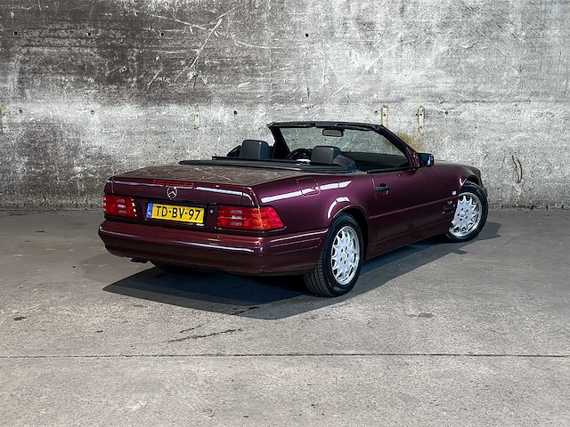 Mercedes-benz sl600 cabrio 6.0 v12 394pk 1998 sl-klasse (origineel-nl), td-bv-97 - afbeelding 1 van  30