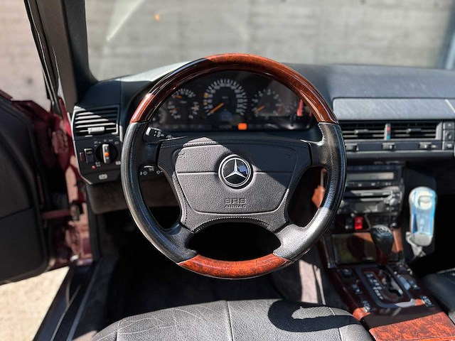 Mercedes-benz sl600 cabrio 6.0 v12 394pk 1998 sl-klasse (origineel-nl), td-bv-97 - afbeelding 10 van  30