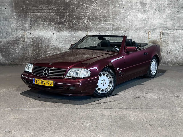 Mercedes-benz sl600 cabrio 6.0 v12 394pk 1998 sl-klasse (origineel-nl), td-bv-97 - afbeelding 8 van  30