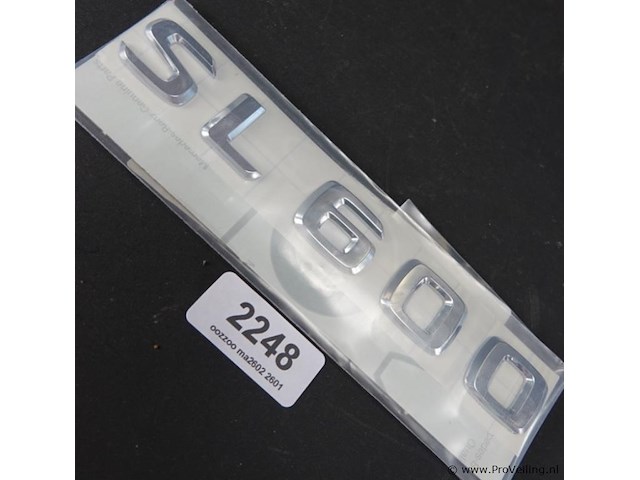 Mercedes-benz sl600 logo - afbeelding 2 van  5