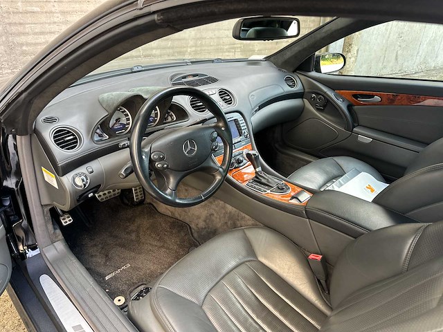 Mercedes-benz sl65 amg 6.0 v12 612pk 2005 sl-klasse, hst-47-f youngtimer - afbeelding 11 van  41