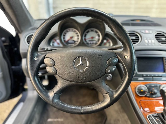 Mercedes-benz sl65 amg 6.0 v12 612pk 2005 sl-klasse, hst-47-f youngtimer - afbeelding 12 van  41