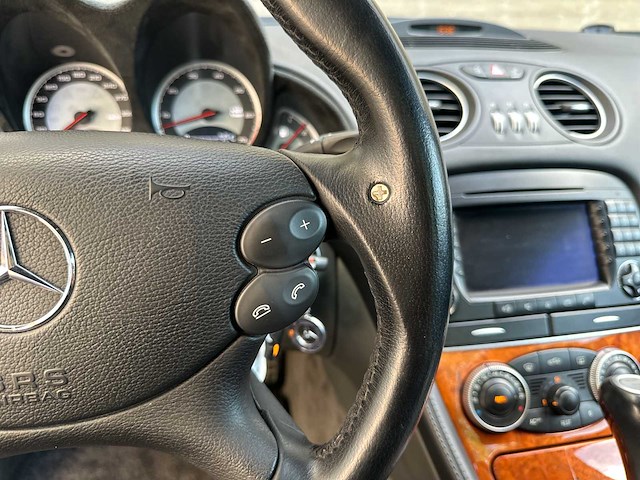 Mercedes-benz sl65 amg 6.0 v12 612pk 2005 sl-klasse, hst-47-f youngtimer - afbeelding 16 van  41