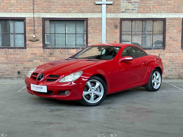 Mercedes-benz slk350 3.5 v6 272pk 2005 airscarf youngtimer slk-klasse - afbeelding 12 van  36