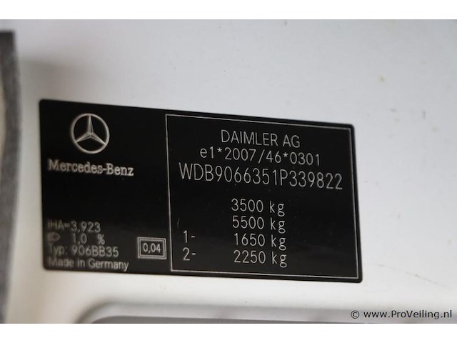 Mercedes-benz sprinter - kenteken v-084-dh | automaat - afbeelding 24 van  35