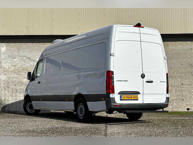Mercedes-benz sprinter 314 2.2 cdi l4h2 euro vi-d koel-/vries 143pk 2019 (origineel-nl) automaat, v-964-vv - afbeelding 8 van  35