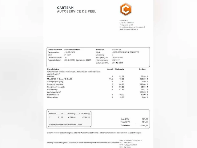 Mercedes-benz sprinter 316 2.2 cdi 2 paards paardenwagen v-089-bf - afbeelding 28 van  30