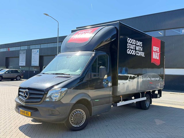 Mercedes-benz sprinter 416 2.2 cdi 432 hd dubbellucht automaat dhollandia laadklep | v-195-rl - afbeelding 1 van  32