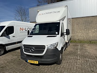 Mercedes benz sprinter bakwagen met kenteken vjt-90-s