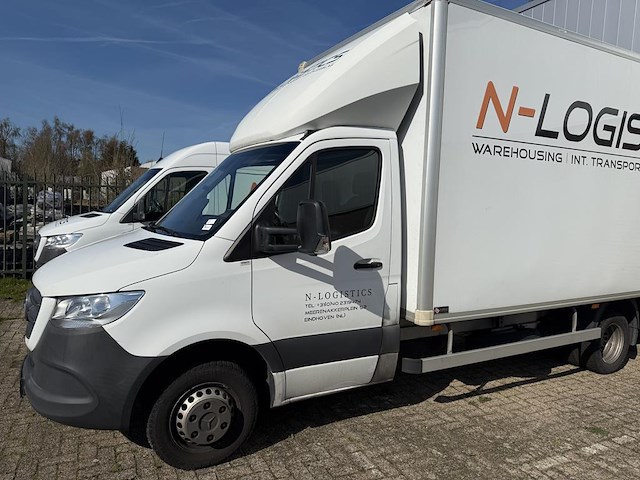 Mercedes benz sprinter bakwagen met kenteken vjt-90-s - afbeelding 9 van  12