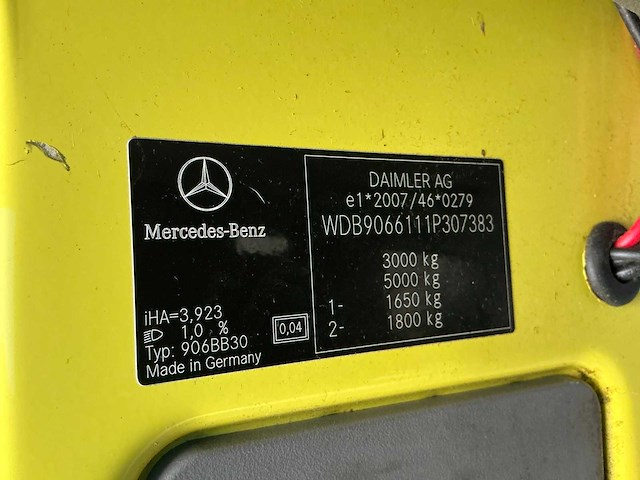 Mercedes-benz sprinter cdi bedrijfswagen - afbeelding 17 van  22