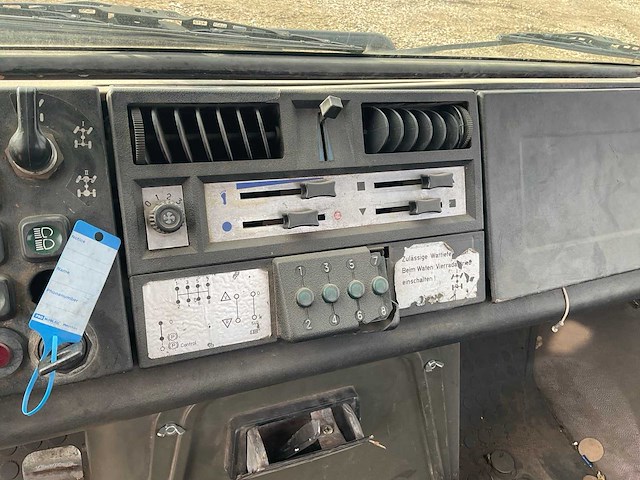 Mercedes-benz unimog 435 vierwielaangedreven (landbouwkenteken + 80km p/u) - afbeelding 5 van  18