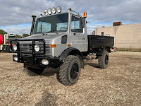 Mercedes-benz unimog 435 vierwielaangedreven (landbouwkenteken + 80km p/u) - afbeelding 1 van  18