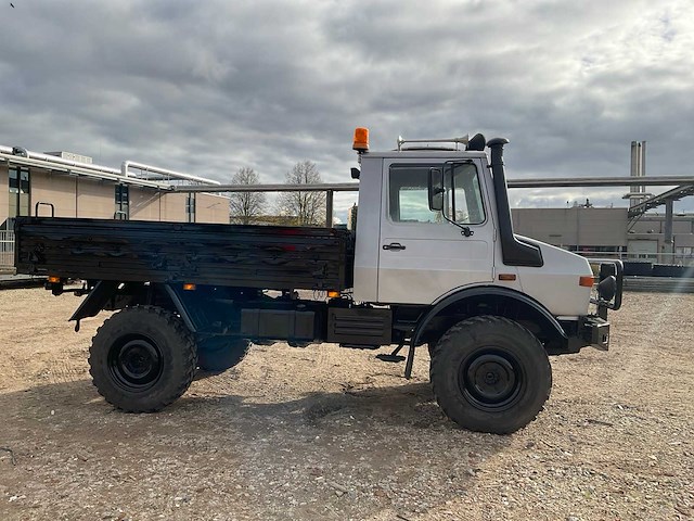 Mercedes-benz unimog 435 vierwielaangedreven (landbouwkenteken + 80km p/u) - afbeelding 14 van  18