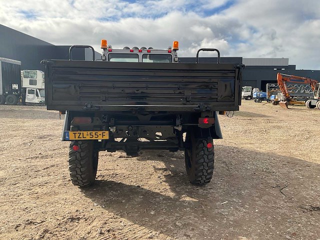 Mercedes-benz unimog 435 vierwielaangedreven (landbouwkenteken + 80km p/u) - afbeelding 15 van  18