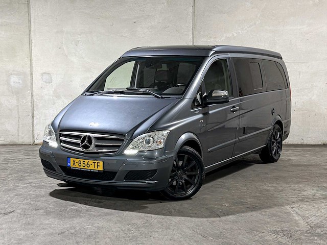 Mercedes-benz viano camper 3.0 v6 cdi 224pk 2011 automaat, x-856-tf - afbeelding 12 van  63