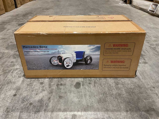 Mercedes-benz vision mercedes simplex elektrische kinderauto - afbeelding 39 van  60