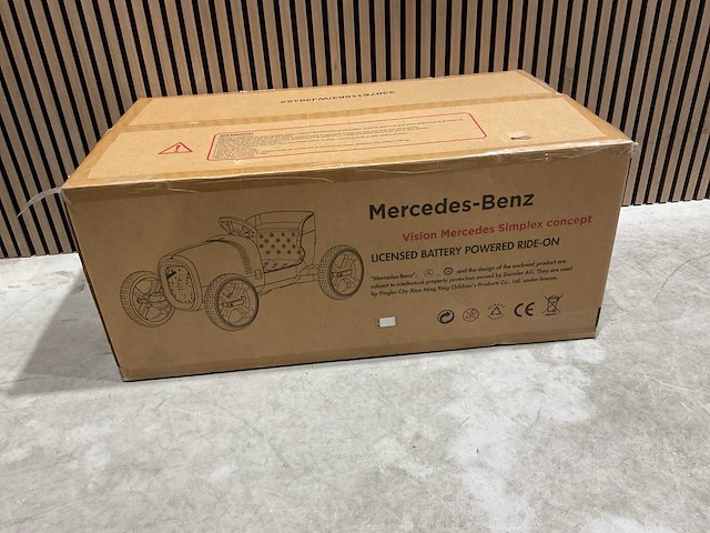 Mercedes-benz vision mercedes simplex elektrische kinderauto - afbeelding 19 van  50