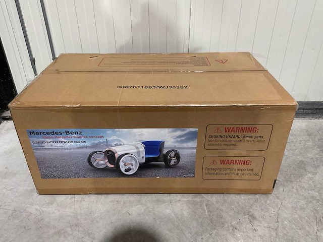 Mercedes-benz vision mercedes simplex elektrische kinderauto - afbeelding 23 van  50