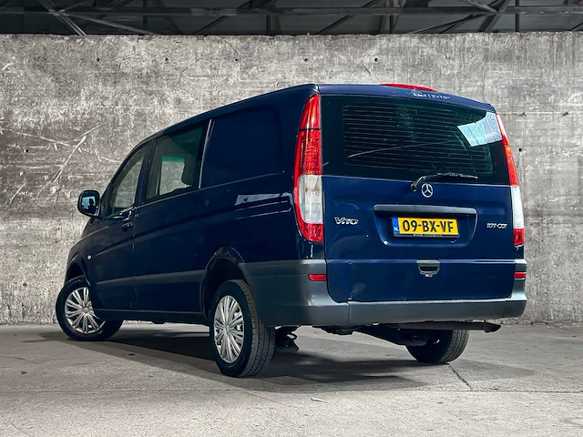 Mercedes-benz vito 109 cdi 320 lang dubbele cabine ambiente luxe 88pk 2006 (origineel-nl), 09-bx-vf - afbeelding 10 van  47