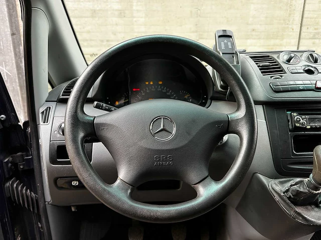 Mercedes-benz vito 109 cdi 320 lang dubbele cabine ambiente luxe 88pk 2006 (origineel-nl), 09-bx-vf - afbeelding 17 van  47