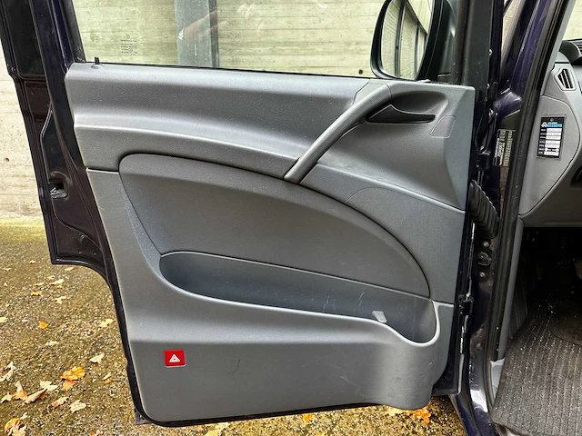 Mercedes-benz vito 109 cdi 320 lang dubbele cabine ambiente luxe 88pk 2006 (origineel-nl), 09-bx-vf - afbeelding 26 van  47