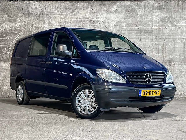 Mercedes-benz vito 109 cdi 320 lang dubbele cabine ambiente luxe 88pk 2006 (origineel-nl), 09-bx-vf - afbeelding 6 van  47