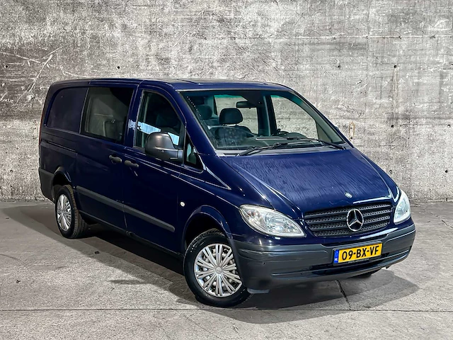 Mercedes-benz vito 109 cdi 320 lang dubbele cabine ambiente luxe 88pk 2006 (origineel-nl), 09-bx-vf - afbeelding 7 van  47