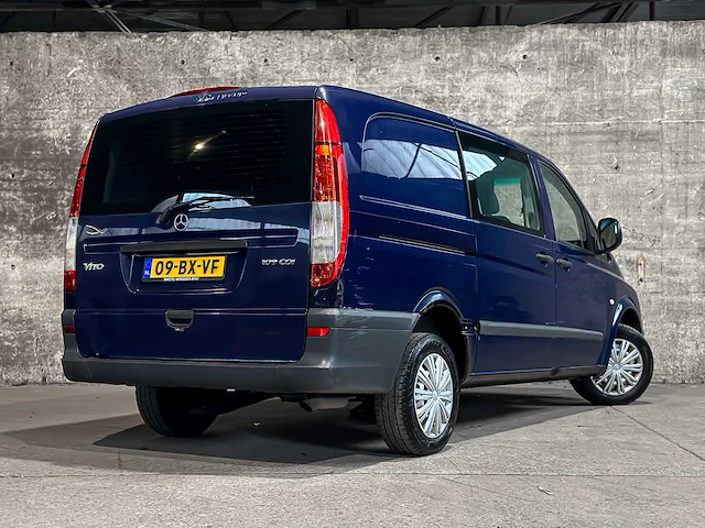 Mercedes-benz vito 109 cdi 320 lang dubbele cabine ambiente luxe 88pk 2006 (origineel-nl), 09-bx-vf - afbeelding 8 van  47