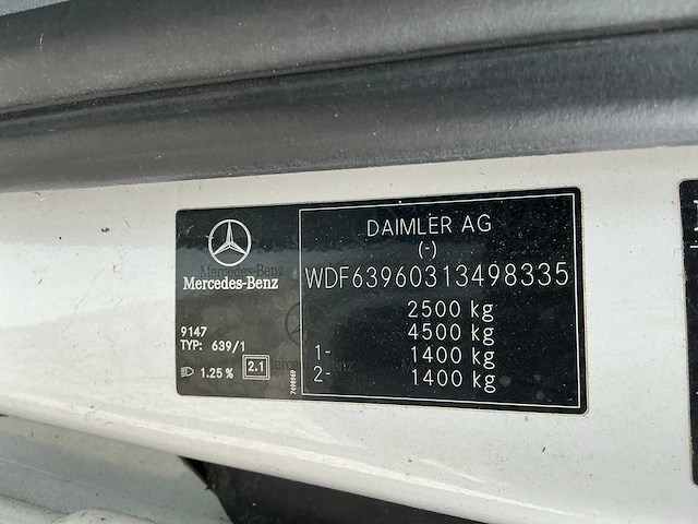 Mercedes-benz vito 109 cdi320l.dc am.st bedrijfswagen - afbeelding 16 van  23