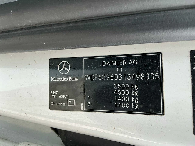 Mercedes-benz vito 109 cdi320l.dc am.st bedrijfswagen - afbeelding 14 van  23