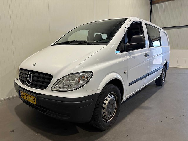 Mercedes-benz vito 109 cdi320l.dubbel cabine am.st 09-bx-hn - afbeelding 1 van  17