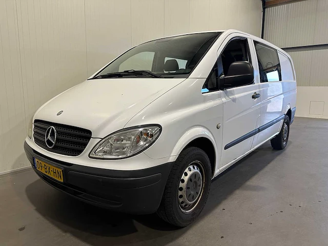 Mercedes-benz vito 109 cdi320l.dubbel cabine am.st 09-bx-hn - afbeelding 1 van  17