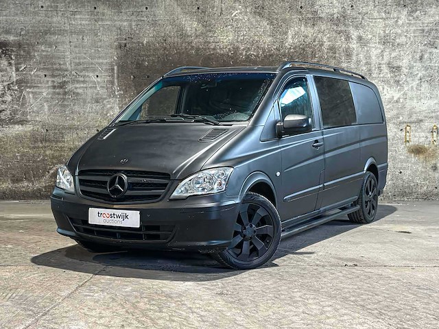 Mercedes-benz vito 110 cdi 320 lang dubbelcabine luxe 94pk 2013, vp-339-l - afbeelding 1 van  21